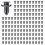 50 x Bumper Clips Retainer For Endeavor 1