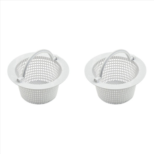 Wall Skimmer Basket with Handle Pool Filter Basket Pool Cleaner