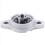 Rolamentos de bloco de esferas com flange interna de 10 mm KFL000 3