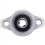 Rolamentos de bloco de esferas com flange interna de 10 mm KFL000 6