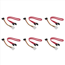 1 SATA Power Adapter Cable and 1 SATA Data Cable