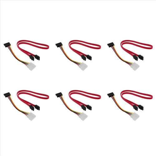 1 SATA Power Adapter Cable and 1 SATA Data Cable