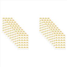 240 coins photo pour scrapbooking, autocollants d'angle, dorés