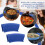 Silicone Pan Handle Cover Ear Clip Cast Iron Handle Holder,Blue,2PCS 4