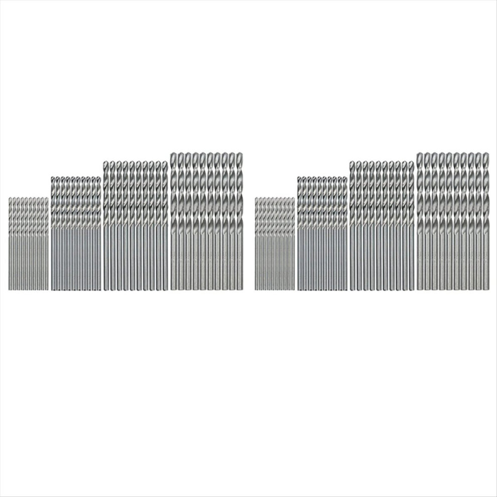 40Pcs Titanium Twist Drill Bit Set,Cobalt Metric Drill Bits 4853158832643