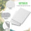 Door Corner Seals, Door Frame Seal Corner Foam(White) 4