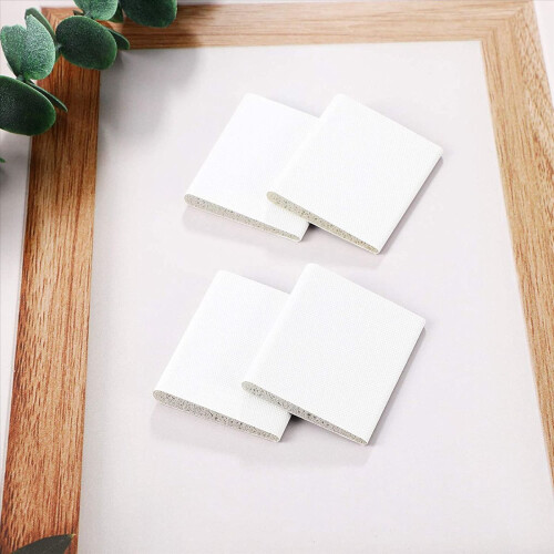 Door Corner Seals, Door Frame Seal Corner Foam(White) 2