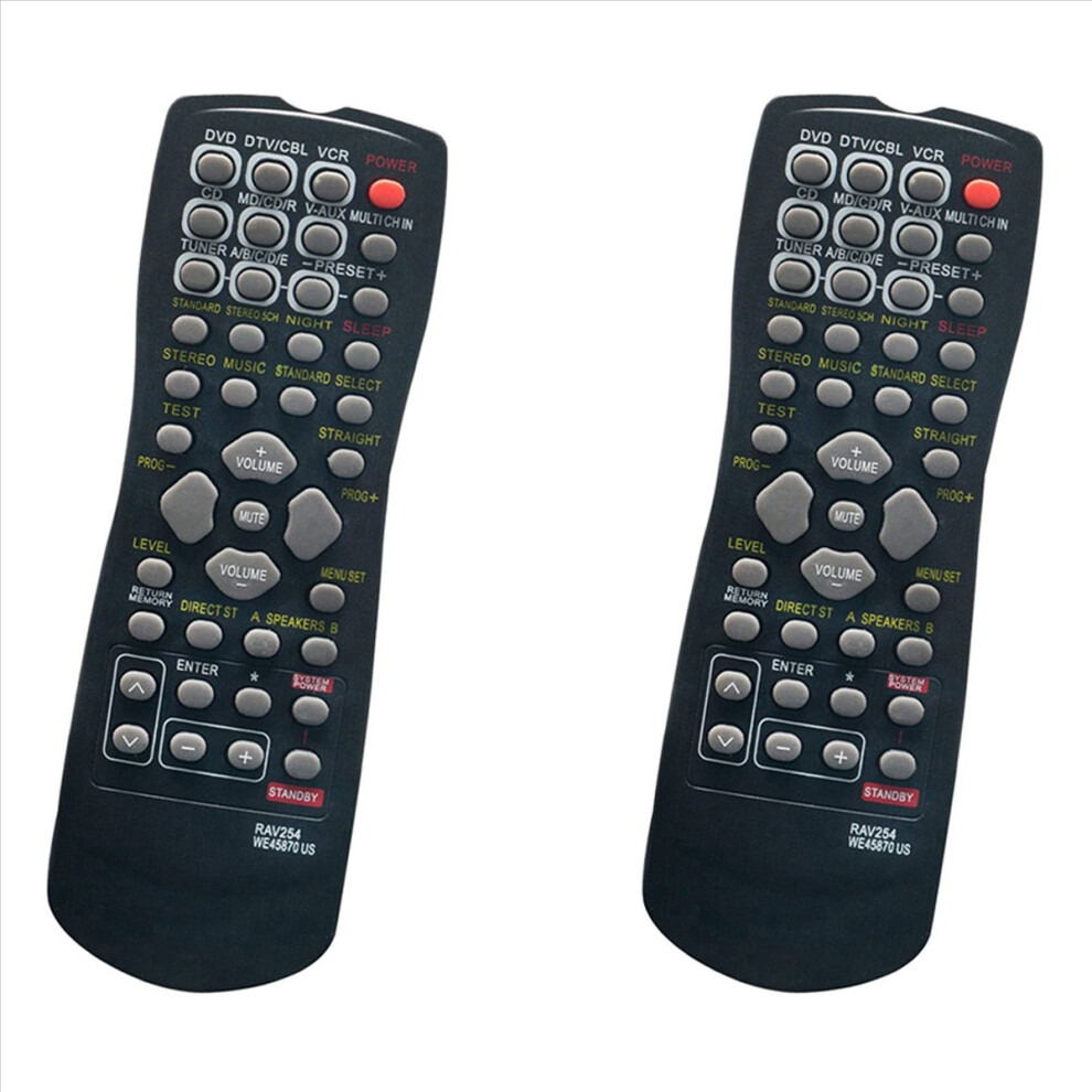 Rav254 Replace Remote Control For Receiver Rx-V496 -5240 4853188092475