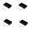 Spring Clip Black 4 x 1.5V D Size Battery Batteries Holder Case 1