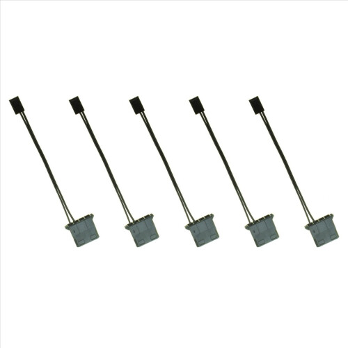 1 stuk IDE naar 3-pins ventilatorvoedingskabel PC-koelconverterkabel