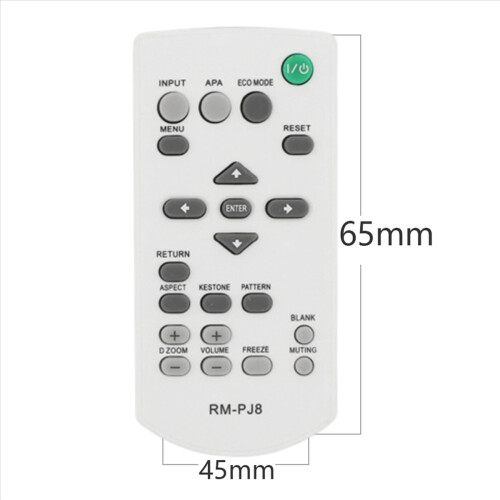 Universal RM-PJ8 Projector Replacement Remote Control 1