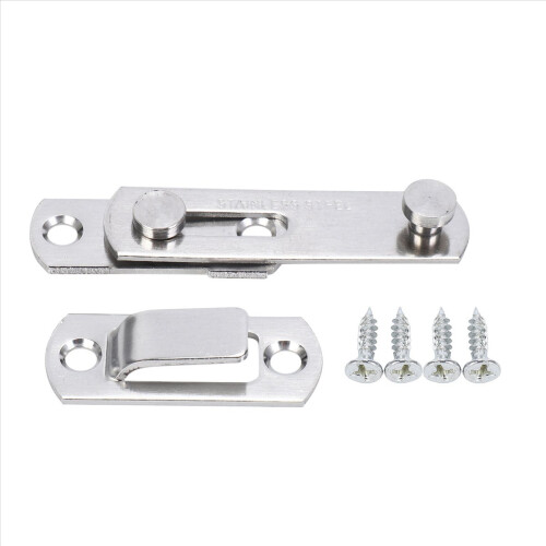 Κλειδαριά Hasp Latch METAL Hasp Latch Κλειδαριά συρόμενης πόρτας για ντουλάπι παραθύρου 1