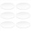 Transparent 3mm thick Mirror Acrylic round Disc Diámetro:60mm 1