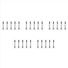 5PCS Stylus Pen Transparent Disc Capacitive Screen Touch Tip Drawing