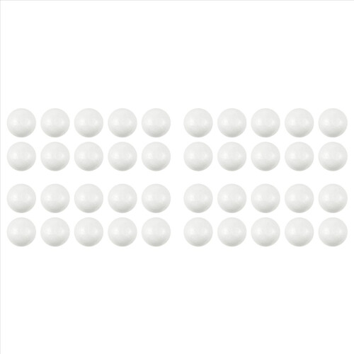 10x Decoration Modelling Craft Polystyrene Foam Ball Sphere 6cm-White