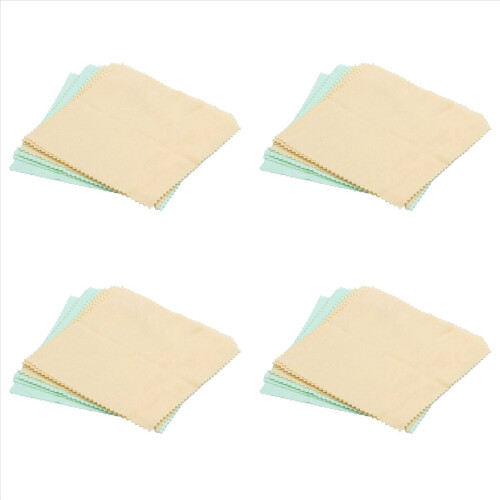 Pacote com 10 panos de limpeza de microfibra para telas de óculos
