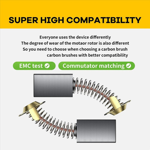 N398321 Carbon Motor Brushes Polisher DWP849/DWP849X - 2 Pack 1