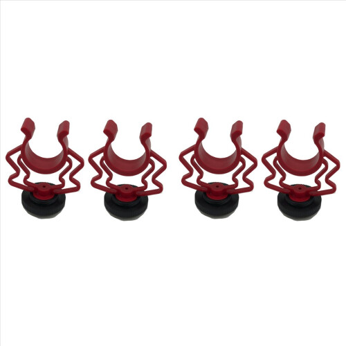 2PCS Universal Microphone Wavy Shock Mount Adapter Plastic