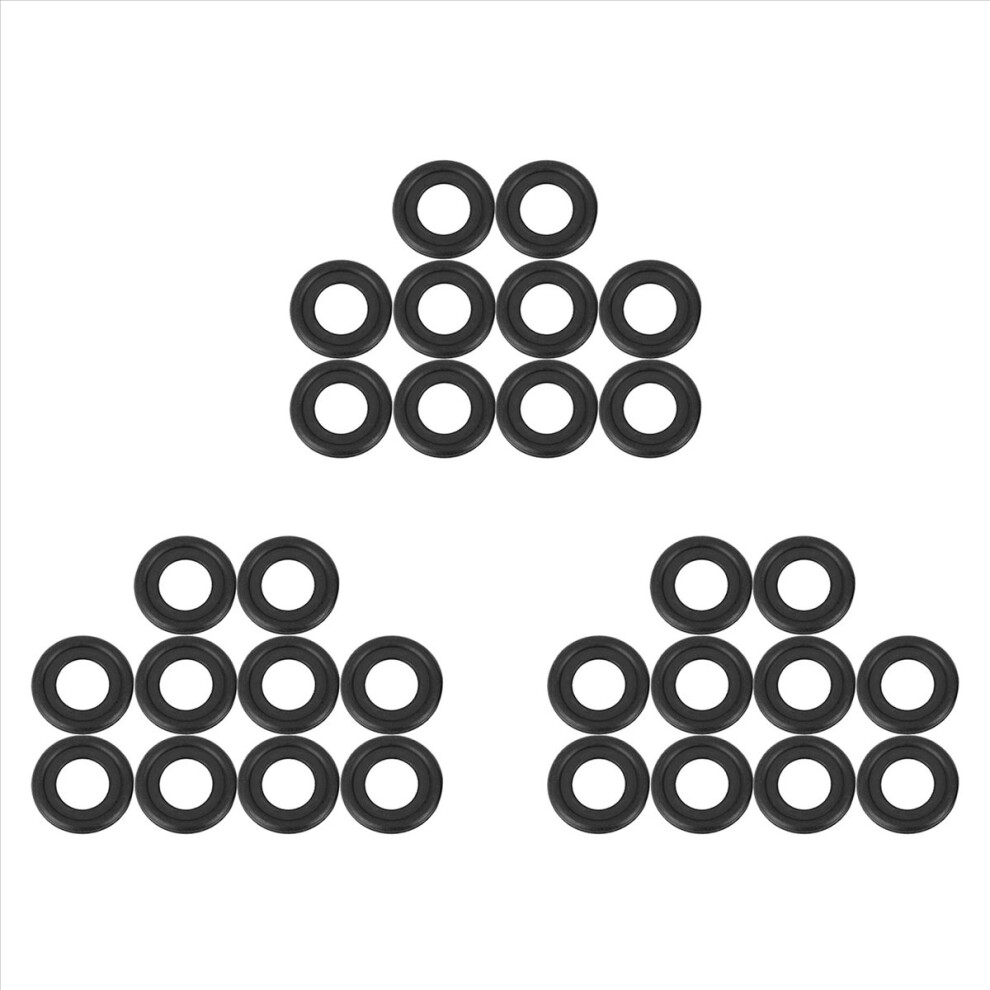 10Pcs Rubber Oil Drain Plug Gaskets For 12616850 3536966 Black 4852133360393