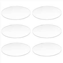 Transparent 3mm thick Mirror Acrylic round Disc Diameter:85mm