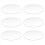 Transparent 3mm thick Mirror Acrylic round Disc Diameter:85mm 1