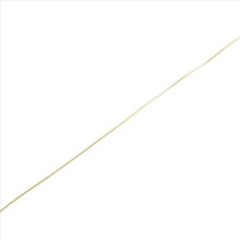 Värillinen messinkilanka, kulta, 9 m x 0,5 mm