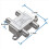 Splitter per cavo coassiale a 3 vie, 5-2400 MHz, compatibile con CATV e decoder. 4