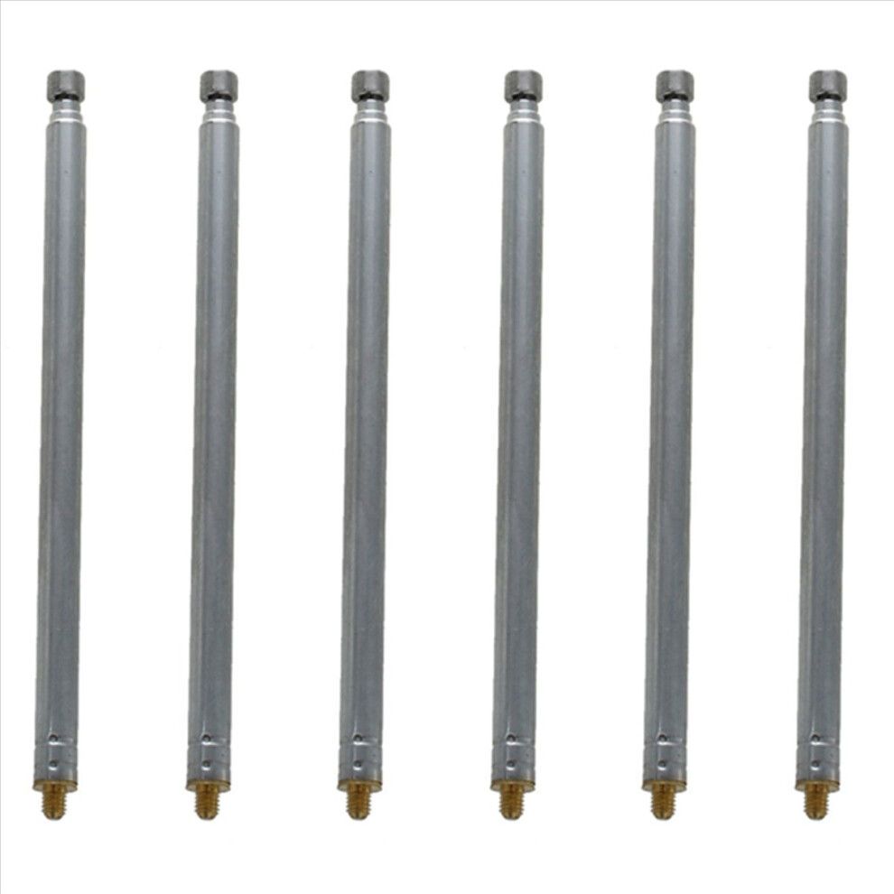 345Mm Fm Radio Tv Telescopic Whip Antenna Aerial Tone Silver 4853158810689