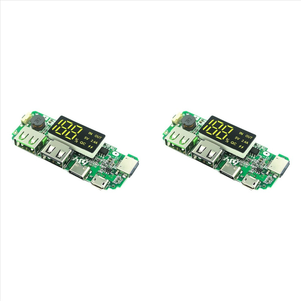 Digital Display Charging Module 5V 2.4A Three Charging Port 4853158804978