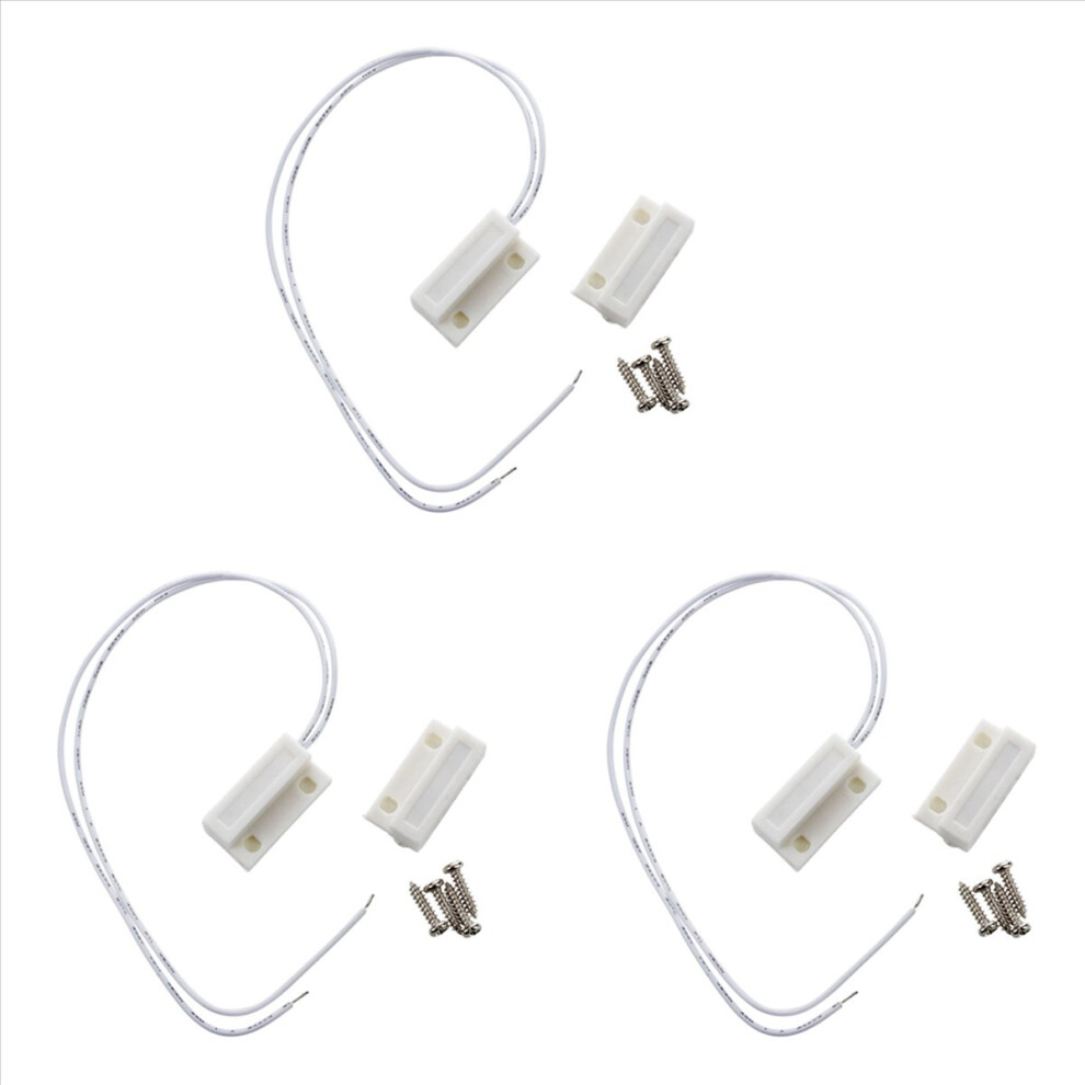 White Door Window Contacts Magnetic Switch Sensor 4853158811143