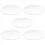 Transparent 3mm thick Mirror Acrylic round Disc Diameter:85mm 1