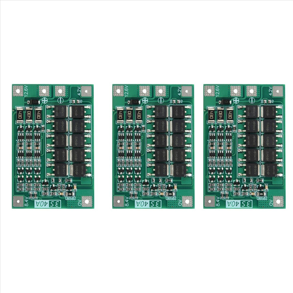 3S 40A Protection Board 12V Li-Ion 18650 Battery Board 4853158821449