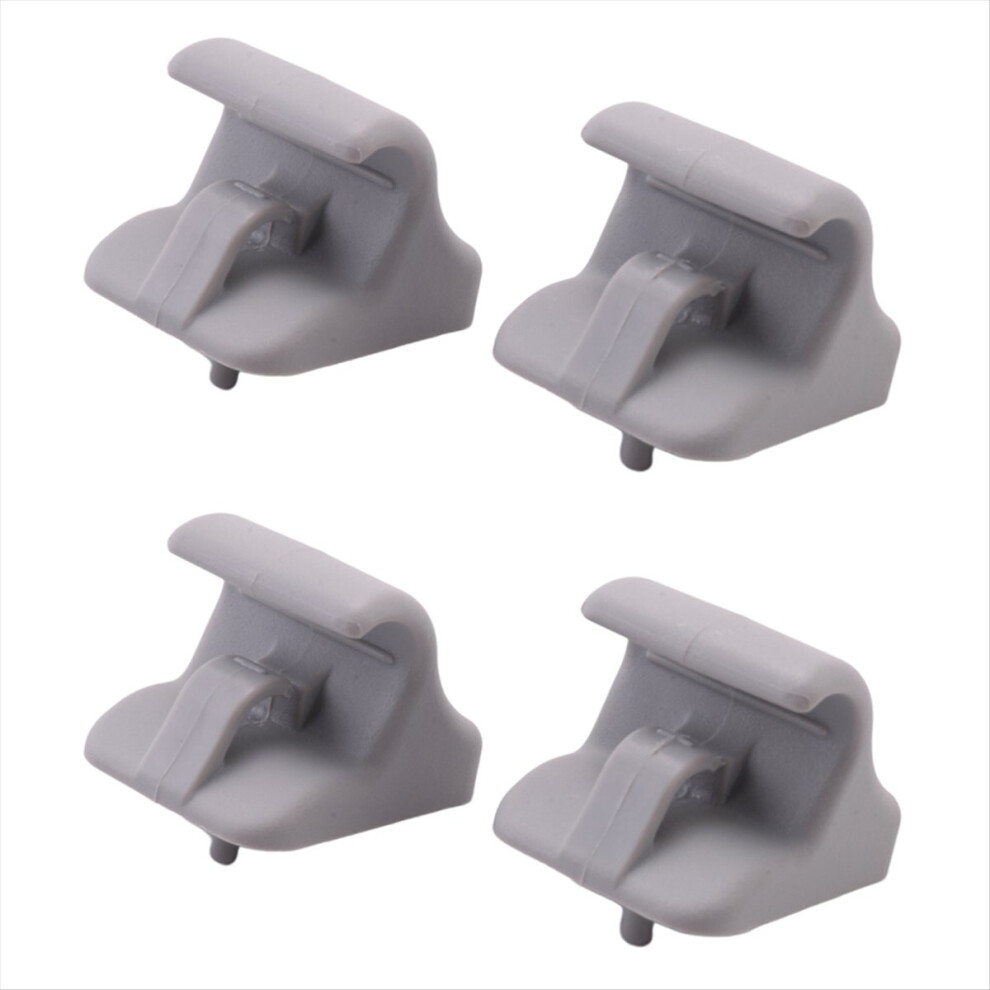 2Pcs 8523505100Om Retainer Sunvisor Clips Bracket Grey 4853158833336