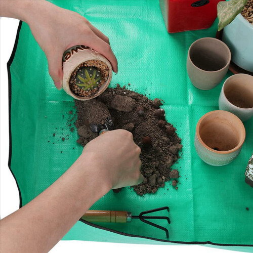 Waterdichte verpotmat voor planten 2