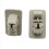 2Pcs Beige Sun Visor Hook Holder Clip MR779704 MR779705 3