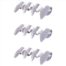 3 Metalen vingerplectrums + 1 duimplectrumset Vingerplectrums voor banjo, enz.