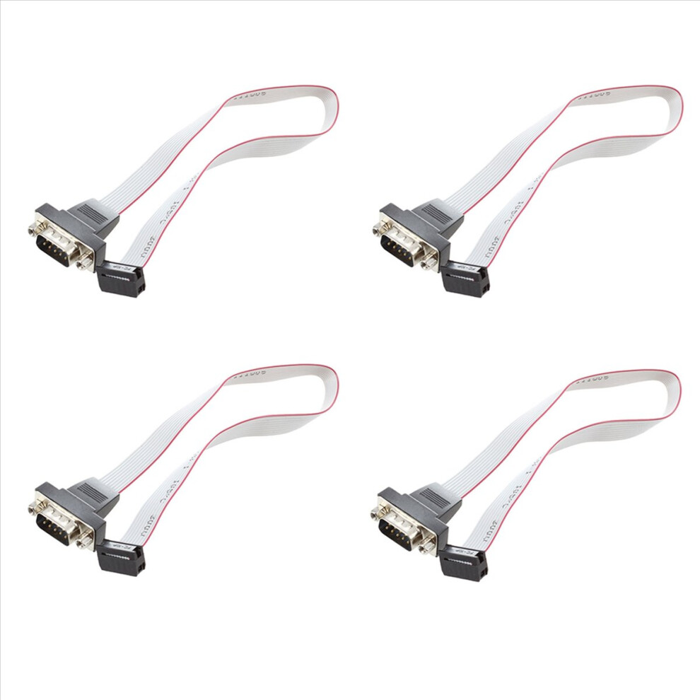 Db9 Rs232 To 10 Pin Ribbon Cable Connector Adapter 4852133357669