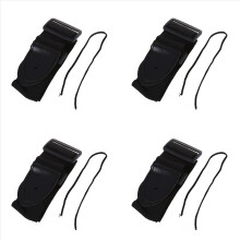 Bandolera Ajustable de Guitarra Acustica Electrica 132x6cm Zwart