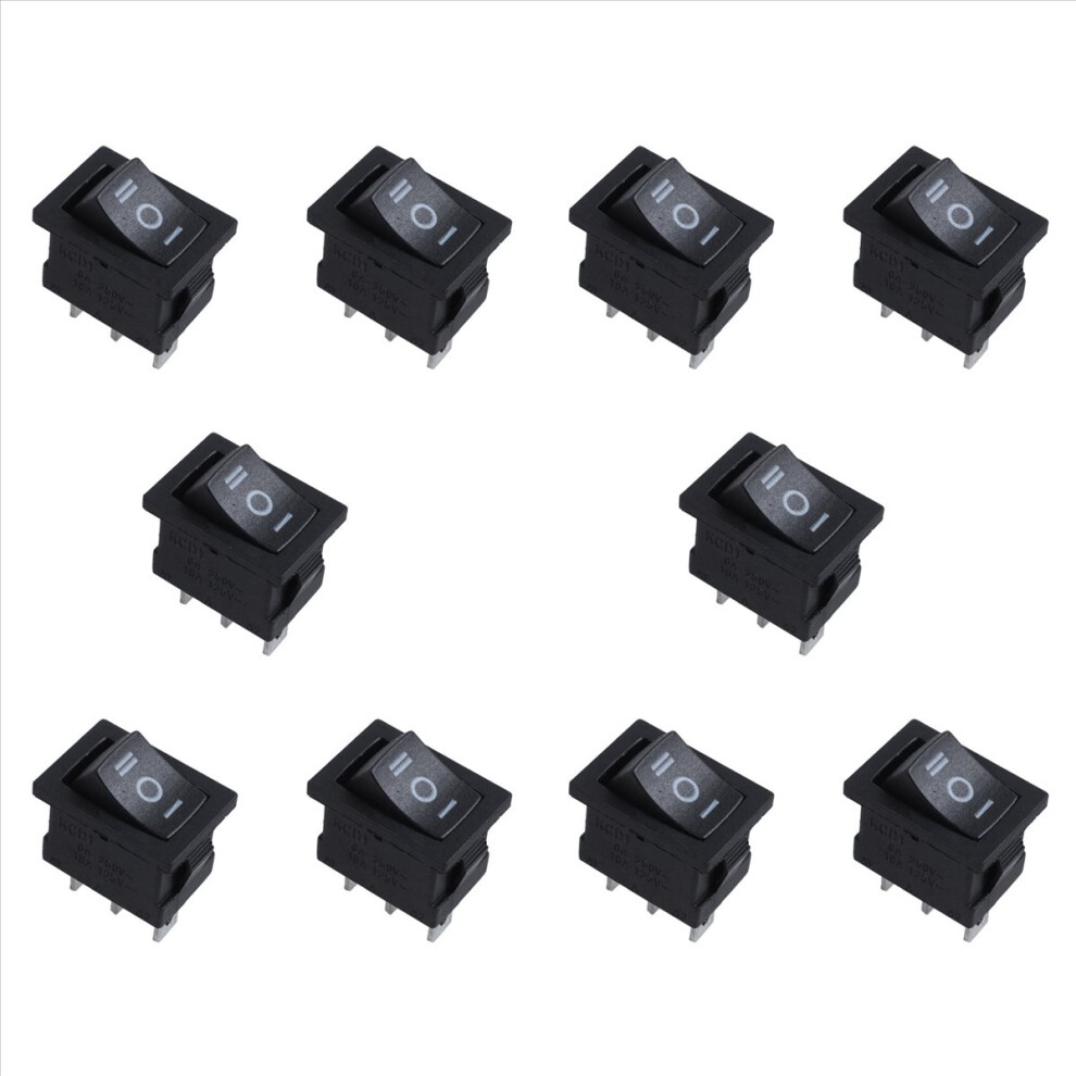 Spdt 3 Position Snap In Boat Rocker Switch Ac 250V/6A 125V/10A 4853158881498