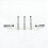 5PCS Stylus Pen Transparent Disc Capacitive Screen Touch Tip Drawing 1