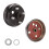 2Pcs Golf Cart Brake Drum Hub Assembly for 1982-Up 6