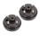2Pcs Golf Cart Brake Drum Hub Assembly for 1982-Up 1