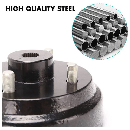 2Pcs Golf Cart Brake Drum Hub Assembly for 1982-Up 2