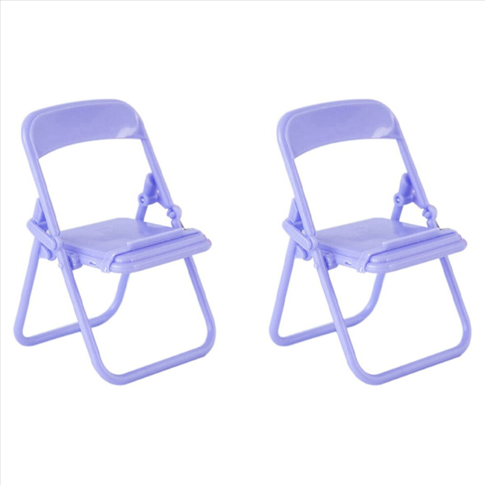 Steve Cute Little Chair Mobile Phone Holder Desk Foldable 4853188046270