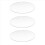 Transparent 3mm thick Mirror Acrylic round Disc Diámetro:60mm 1