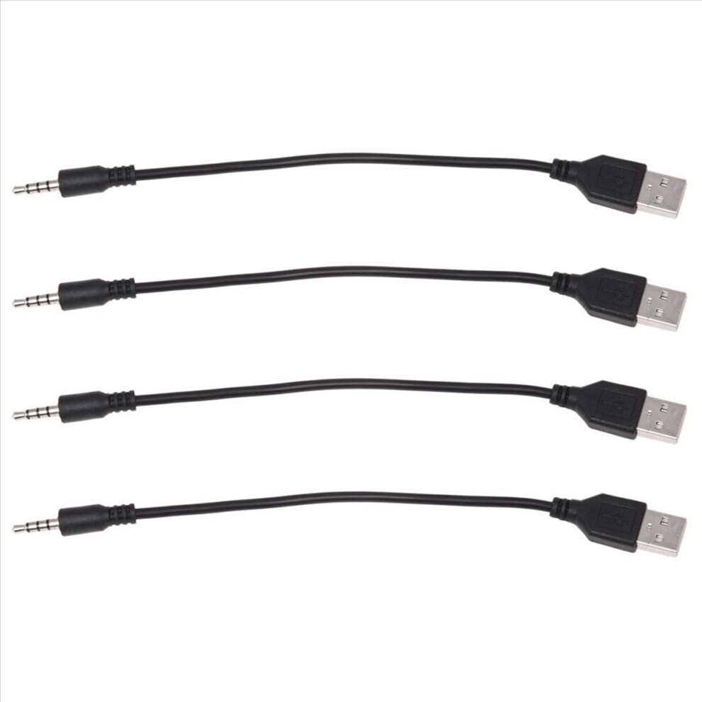 3.5Mm Plug Aux Audio Jack To Usb 2.0 Male Charger Cable Adapter Cord 4853188073214