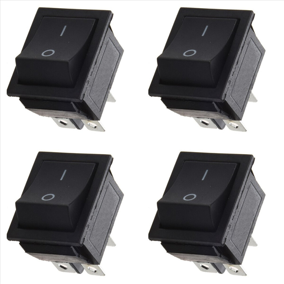 Ac250v 16A 4Pin On/Off I/O 2 Position Dpst Snap In Boat Rocker Switch 4853188073375
