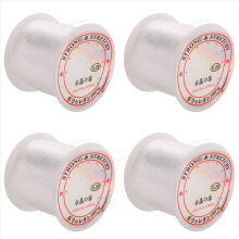 0,2 mm diameter transparante nylon vislijn spoel kralenkoord