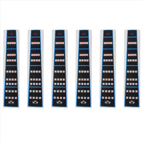 Violin Fingerboard Sticker guide Label Finger Chart For Size 4/4