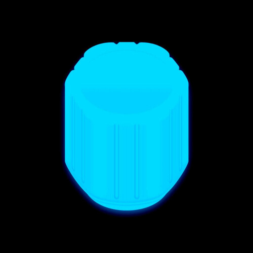 10 tapas de válvula luminosas fluorescentes para rueda de bicicleta 2